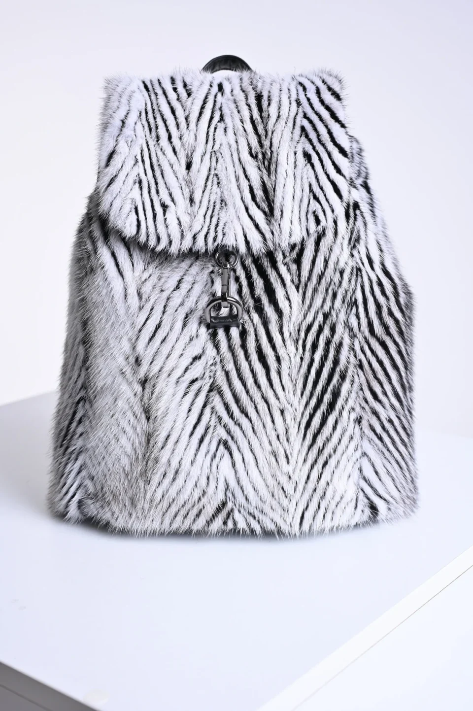 Backpack Mink Black - White