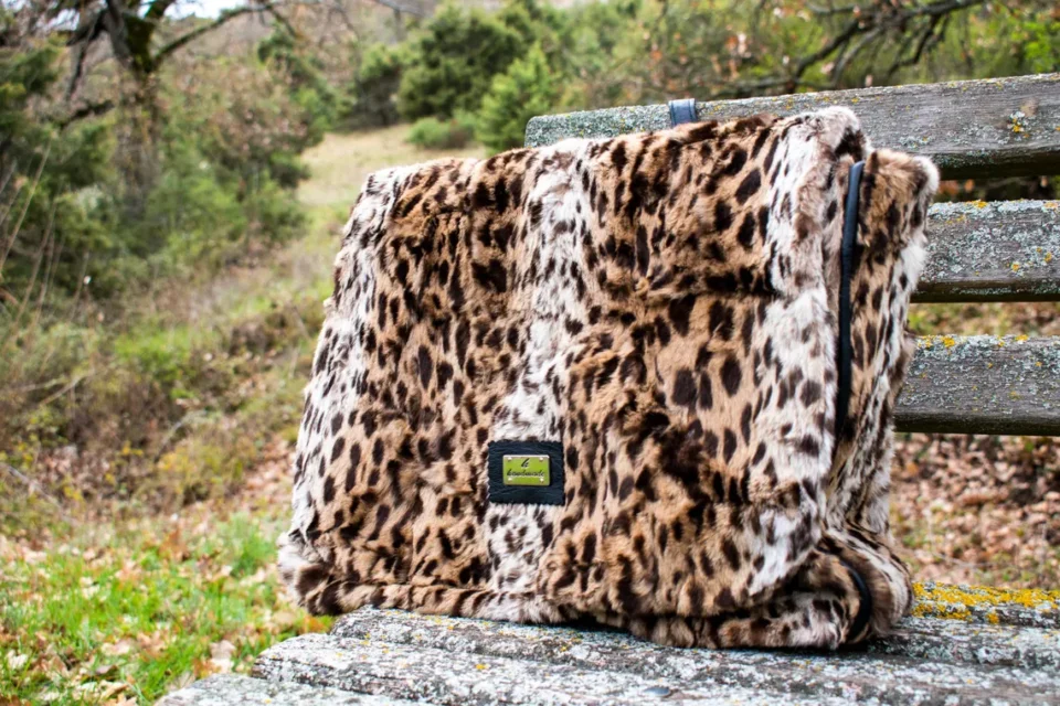 Bag Big Type Animal Print Handmade